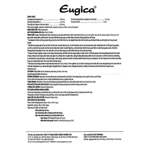 Thuốc Eugica MEGA xanh điều trị ho đờm, cảm cúm, sổ mũi (10 vỉ x 10 viên)_16