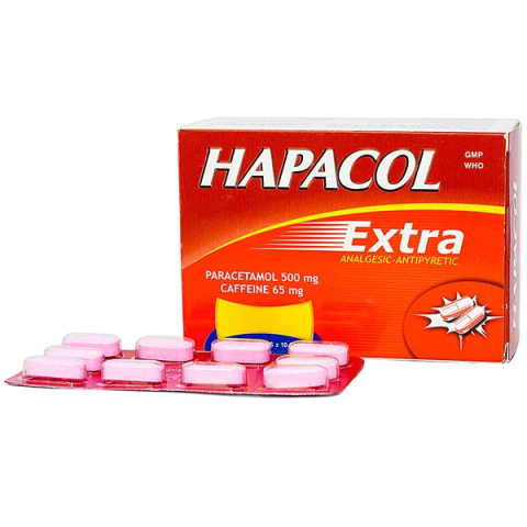Thuốc Hapacol Extra DHG giúp giảm đau đầu, đau họng (100 viên)_11