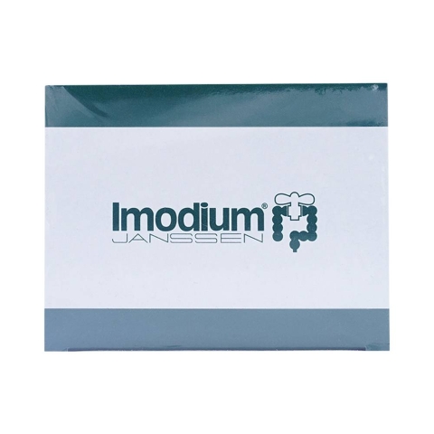 Thuốc Imodium 2mg Janssen điều trị tiêu chảy cấp ở người lớn và trẻ em (25 vỉ x 4 viên)