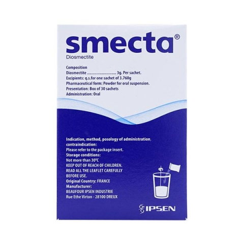 Thuốc Smecta Beaufour Ipsen điều trị tiêu chảy, bảo vệ niêm mạc tiêu hoá (30 gói)_12