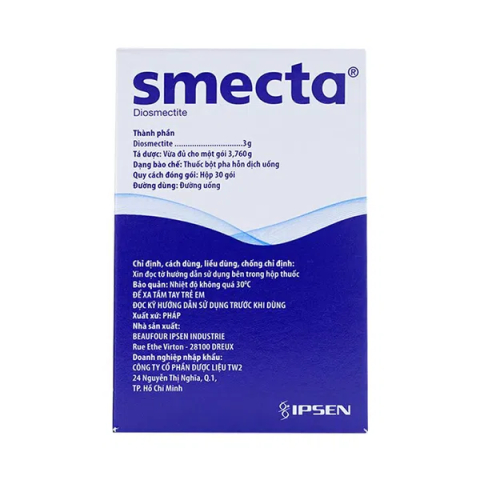 Thuốc Smecta Beaufour Ipsen điều trị tiêu chảy, bảo vệ niêm mạc tiêu hoá (30 gói)_15
