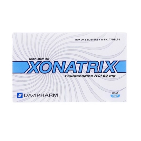 Thuốc Xonatrix 60mg - Điều Trị Các Tình Trạng Dị Ứng( Hộp 3 Vỉ)_11