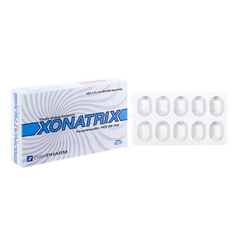 Thuốc Xonatrix 60mg - Điều Trị Các Tình Trạng Dị Ứng( Hộp 3 Vỉ)_12