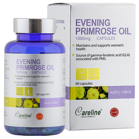 Tinh Dầu Hoa Anh Thảo Tăng Cường Nội Tiết Tố Và Sức Khỏe Làn Da Careline Evening Primrose Oil 1000mg - 60 Viên_11