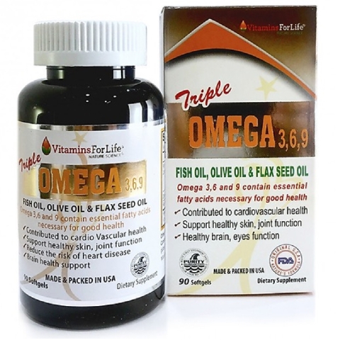 Triple Omega 369 Vitamin for Life - Viên Uống Hỗ Trợ Sức Khỏe Tim Mạch Và Trí Não- Hộp 90 Viên_11