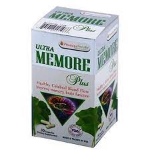 Ultra Memore Plus- Viên Uống Tăng Cường Hoạt Động Não, Cải Thiện Trí Nhớ- Hộp 60 Viên_13