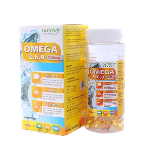 Viên Dầu Cá Germany Pharma Omega 3.6.9 1000mg 100 Viên_11