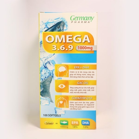 Viên Dầu Cá Germany Pharma Omega 3.6.9 1000mg 100 Viên_13