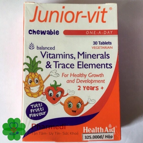 Viên nhai Junior-vit Cung cấp vitamin & khoáng chất cần thiết cho trẻ_12