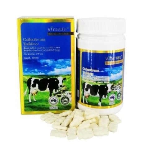 Viên Nhai Sữa Bò Non Colostrum Tablets Vitatree Tăng Cường Hệ Miễn Dịch Lọ 200 Viên_11