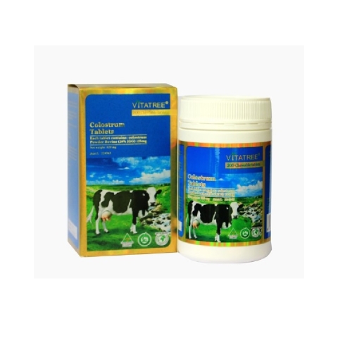 Viên Nhai Sữa Bò Non Vitatree Colostrum Tablets - Lọ 200 Viên_11