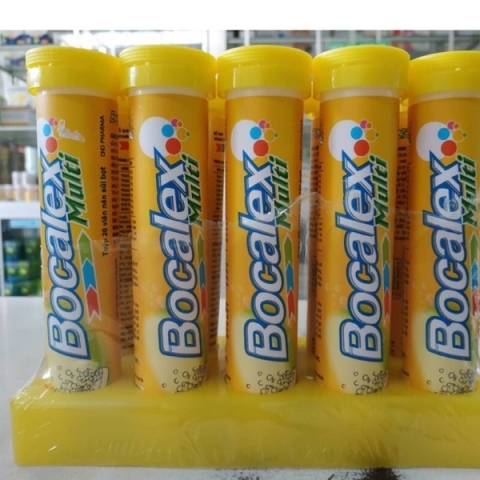 Viên Sủi Bocalex Multi Bổ Sung Vitamin C Tăng Cường Sức Đề Kháng- tuýp 20 viên_12