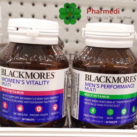 Viên uống Blackmores Women's Vitality Multi bổ sung Vitamin & Khoáng Chất_123