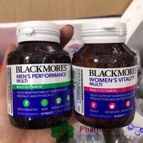 Viên uống Blackmores Women's Vitality Multi bổ sung Vitamin & Khoáng Chất_13