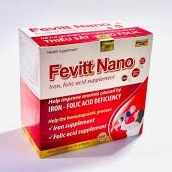 Viên Uống Bổ Máu Fevitt Nano Chữ Đỏ Bổ Sung Sắt, Acid Folic Hộp 30 Viên_15
