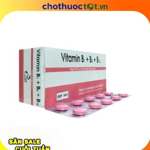 Viên Uống Bổ Sung Vitamin B1+B6+B12 Trà Vinh (H/100v) Bồi Bổ Sức Khỏe_11
