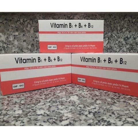 Viên Uống Bổ Sung Vitamin B1+B6+B12 Trà Vinh (H/100v) Bồi Bổ Sức Khỏe_13