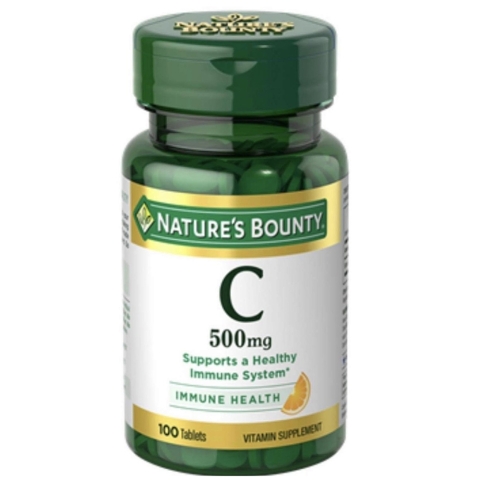 Viên Uống Bổ Sung Vitamin C Nature's Bounty C 500mg 100 Viên
