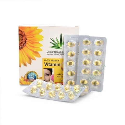Viên Uống Bổ Sung Vitamin E 400 USAPharma Đẹp Da, Chống Lão Hóa (H/100v)_13
