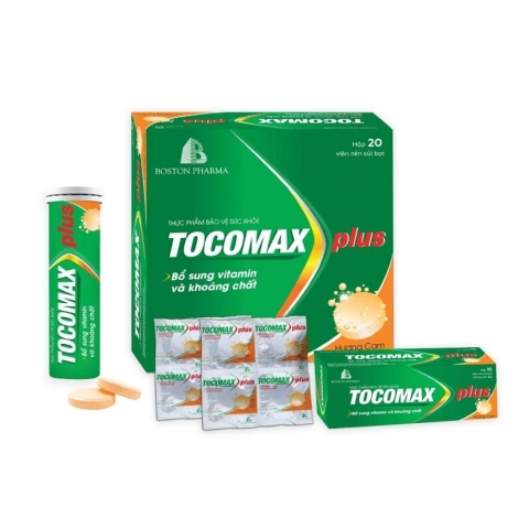 Viên Uống Bổ Sung Vitamin Tocomax Plus Boston Tuýp 10 viên_12