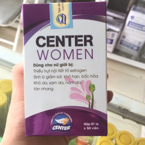Viên Uống Center Women Tăng Cường Nội Tiết Tố Nữ, Làm Chậm Quá Trình Lão Hóa Da_13