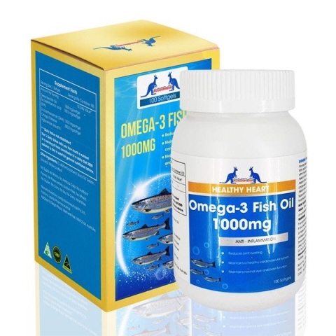Viên Uống Dầu Cá Hãng AuGoldHealth - Omega 3 Fish Oil 1000mg_11