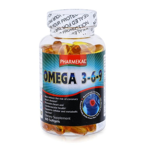 Viên Uống Dầu Cá Omega 3-6-9 Pharmekal Bổ Mắt, Tốt Cho Tim Mạch 100 viên_13