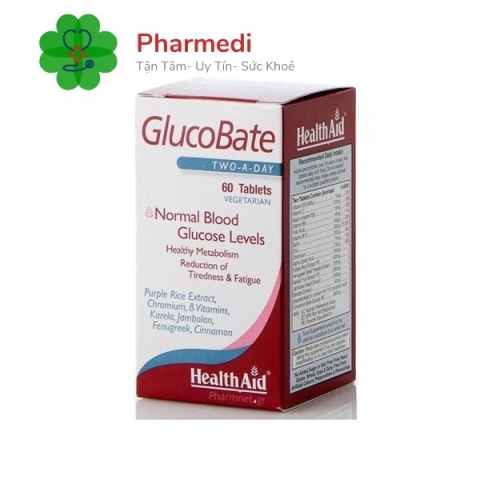 Viên Uống Điều Hòa Đường Huyết GlucoBate Healthaid- Xuất Xứ Anh (60 viên)_12