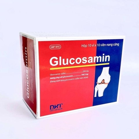 Viên Uống Glucosamin 250mg -Giúp Khớp Chắc Khỏe- Hà Tây (Hộp 10 vỉ x 10 viên)_11