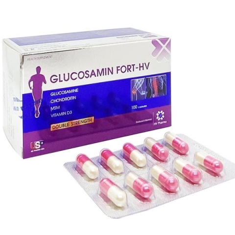 Viên Uống Glucosamin fort 500mg HV USP ( Hộp 100v)_11