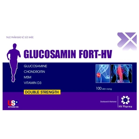 Viên Uống Glucosamin fort 500mg HV USP ( Hộp 100v)_12
