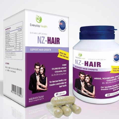 Viên Uống Hỗ Trợ Kích Thích Mọc Tóc, Ngăn Rụng Tóc NZ Hair Lọ 60 Viên- New Zealand_11