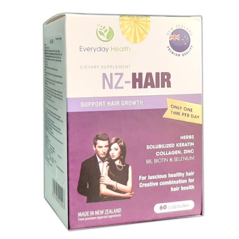 Viên Uống Hỗ Trợ Kích Thích Mọc Tóc, Ngăn Rụng Tóc NZ Hair Lọ 60 Viên- New Zealand_12