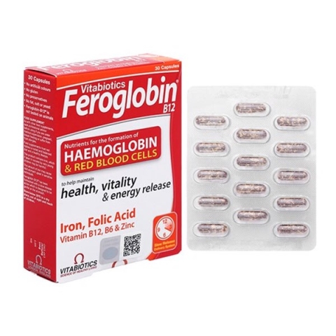 Viên Uống Hỗ Trợ Tăng Khả Năng Tạo Máu, Nâng Cao Sức Đề Kháng Feroglobin Vitabiotics Hộp 30 Viên_11