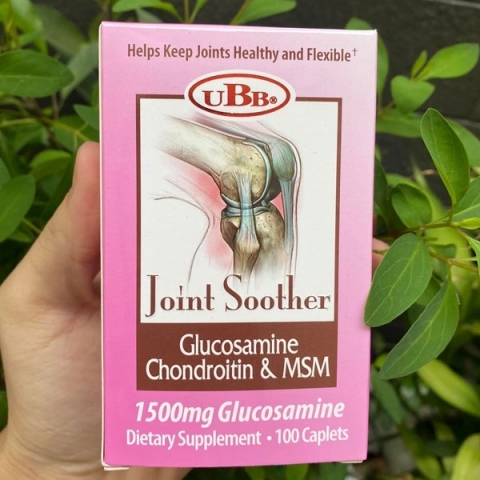 Viên Uống Joint Soother Glucosamine 1500 mg UBB Bổ Khớp, Tái tạo Sụn Hộp 100 Viên_13