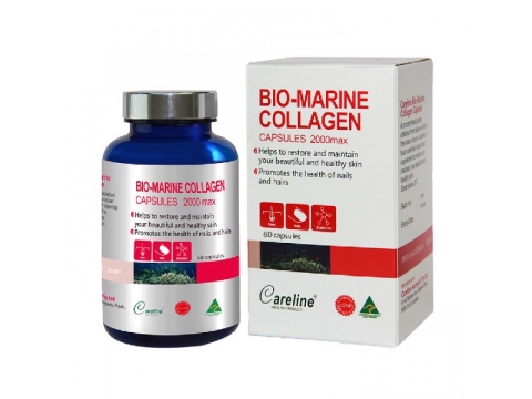 Viên Uống Ngăn Ngừa Lão Hóa, Giảm Nếp Nhăn Da Careline Bio Marine Collagen 60 viên_11