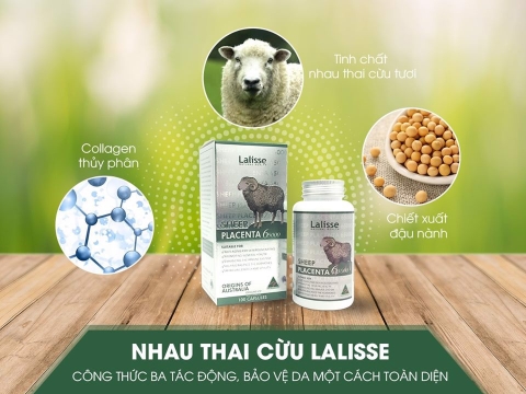 Viên Uống Nhau Thai Cừu Của Úc Lalisse Sheep Placenta 65000_12
