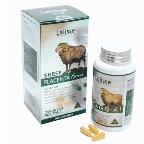 Viên Uống Nhau Thai Cừu Của Úc Lalisse Sheep Placenta 65000