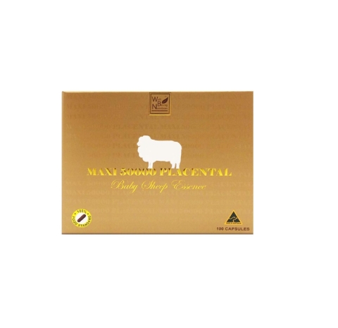 Viên Uống Nhau Thai Cừu Well Being Nutrition Maxi 50000 Placental_12
