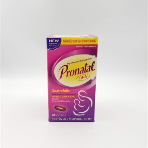 Viên Uống Pronatal DHA New USA Bổ Bầu Chai 30 Viên_12