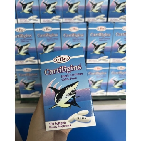 Viên Uống Sụn Cá Mập Cartiligins UBB Bổ Khớp Giúp Giảm Đau Nhức Xương Khớp Hộp 100 Viên_13