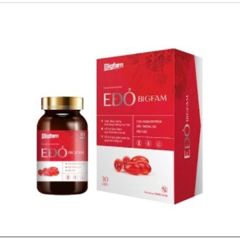 Viên Uống Vitamin E Đỏ - BigFam Tăng Cường Sáng Da Chống Oxy Hóa Làm Đẹp Da Lọ 30 viên_11