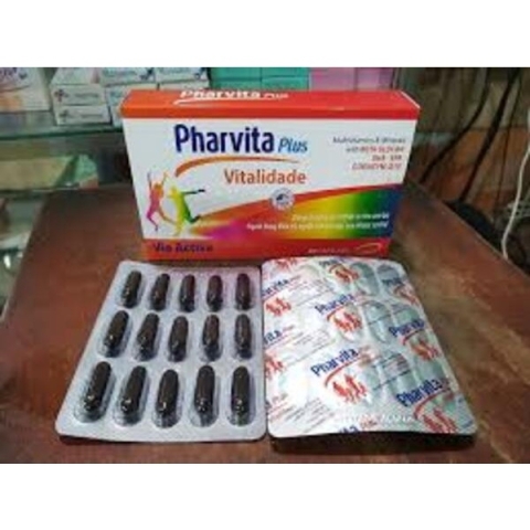 Viên Uống Vitamin Tổng Hợp Pharvita Plus USA Tăng Cường Sức Khỏe Hộp 30 viên_13