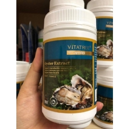 Viên uống Vitatree Oyster Extract Tinh Chất Hàu Tươi Hộp 90 viên_123