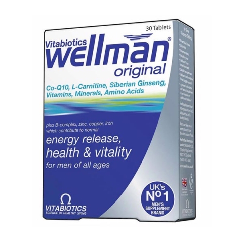 Wellman Original Vitabiotics Giữ Vững Phong Độ Cho Phái Mạnh Hộp 30 Viên_13