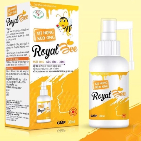 Xịt Họng Keo Ong Royal Bee Chai 30ml_11