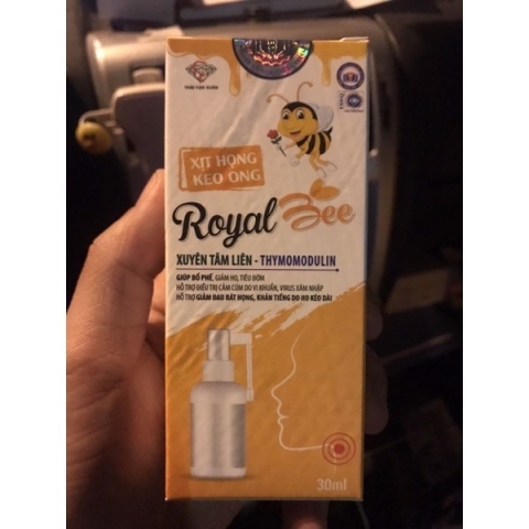 Xịt Họng Keo Ong Royal Bee Chai 30ml_13
