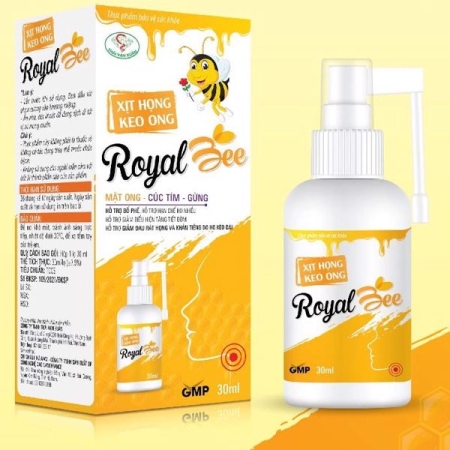 Xịt Họng Keo Ong Royal Bee có tác dụng làm dịu cơn đau họng như thế nào?
